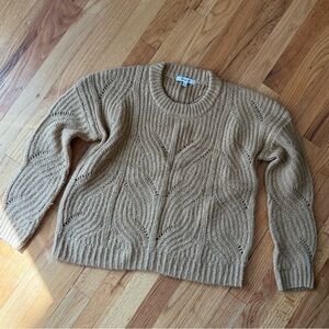Madewell Knit Sweater in Tan